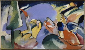 Puramente abstracto Painting - improvisación xiv 1910 Resumen